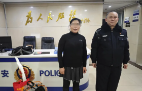 冰城雪景美如画 民警守护暖人心